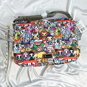 Tokidoki Food Buffet Messenger Ipad Bag Purse Vintage Rare Adios 2015 New